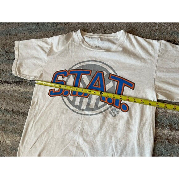 Amare Stoudemire S.T.A.T. -  New York Knicks Graphic T Shirt 2 Sided - Medium - Picture 6 of 8